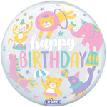 Birthday Pastel Circus Sphere 20″ Foil Balloon by Prima from Instaballoons