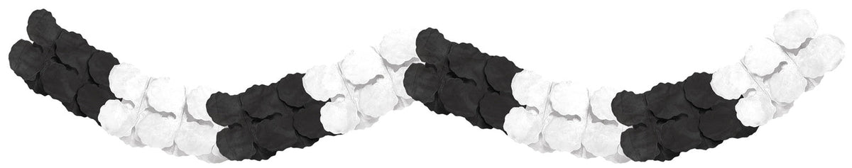 Black & White Ppr Garlands by Amscan from Instaballoons
