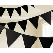 Black & Wht Ppr Pennant Bnr by Amscan from Instaballoons