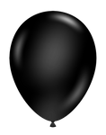 Black 11″ Latex Balloons