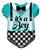 blue PR Blue Baby Clothes Shape 18″ Foil Balloon by Convergram from Instaballoons