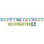 Blues Clues Jumbo Add An Age Letter Banner 10ft - Amscan