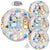 Bluey and Bingo Orbz 16″ Foil Balloon by Anagram from Instaballoons