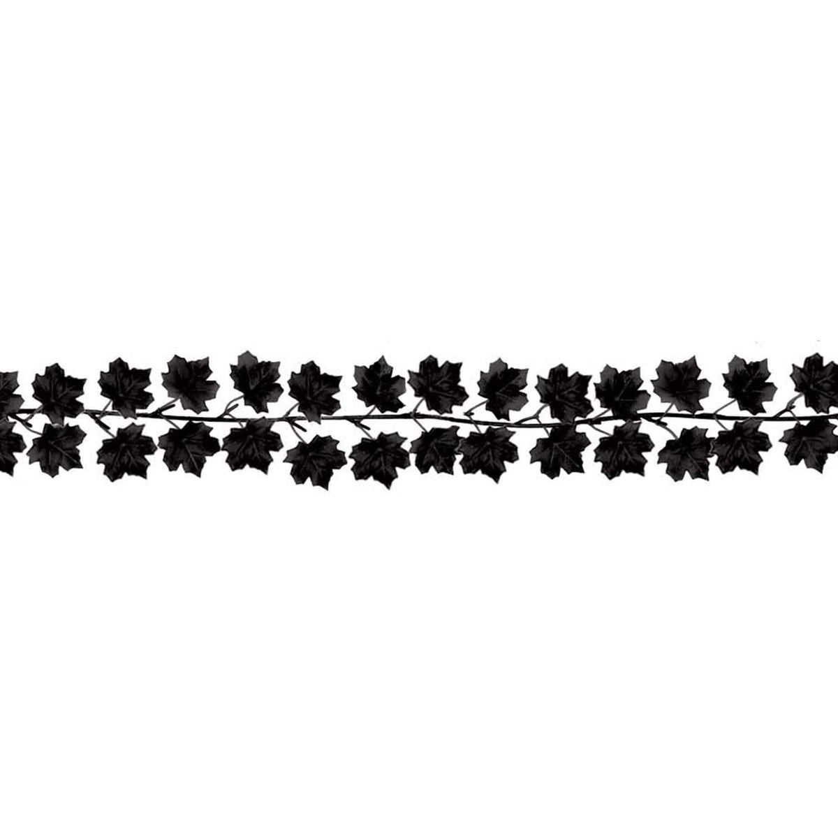 Boneyard Black Leaf Garland by Amscan from Instaballoons