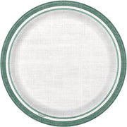 Botanical Stripes Paper Plates 7″ by Unique from Instaballoons