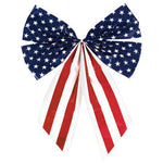 13" Bow - Patriotic Flag - Amscan