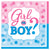 Boy or Girl? Gender Reveal Lunch Napkins by Amscan from Instaballoons