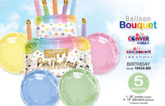 BQT Cake Macaroon Foil Balloon by Convergram from Instaballoons