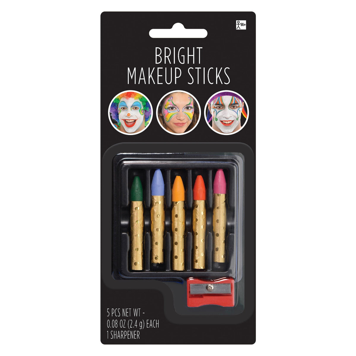 Bright Color Makeup Sticks by Amscan from Instaballoons