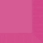 Bright Pink Beverage Napkins by Amscan from Instaballoons