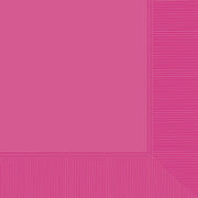Bright Pink Beverage Napkins by Amscan from Instaballoons