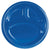 Bright Royal Blue Divided Plastic Plates 10″ by Amscan from Instaballoons