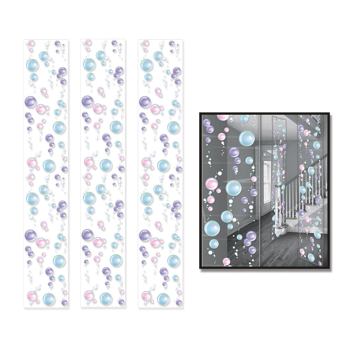 Bubble Party Panels by Beistle from Instaballoons