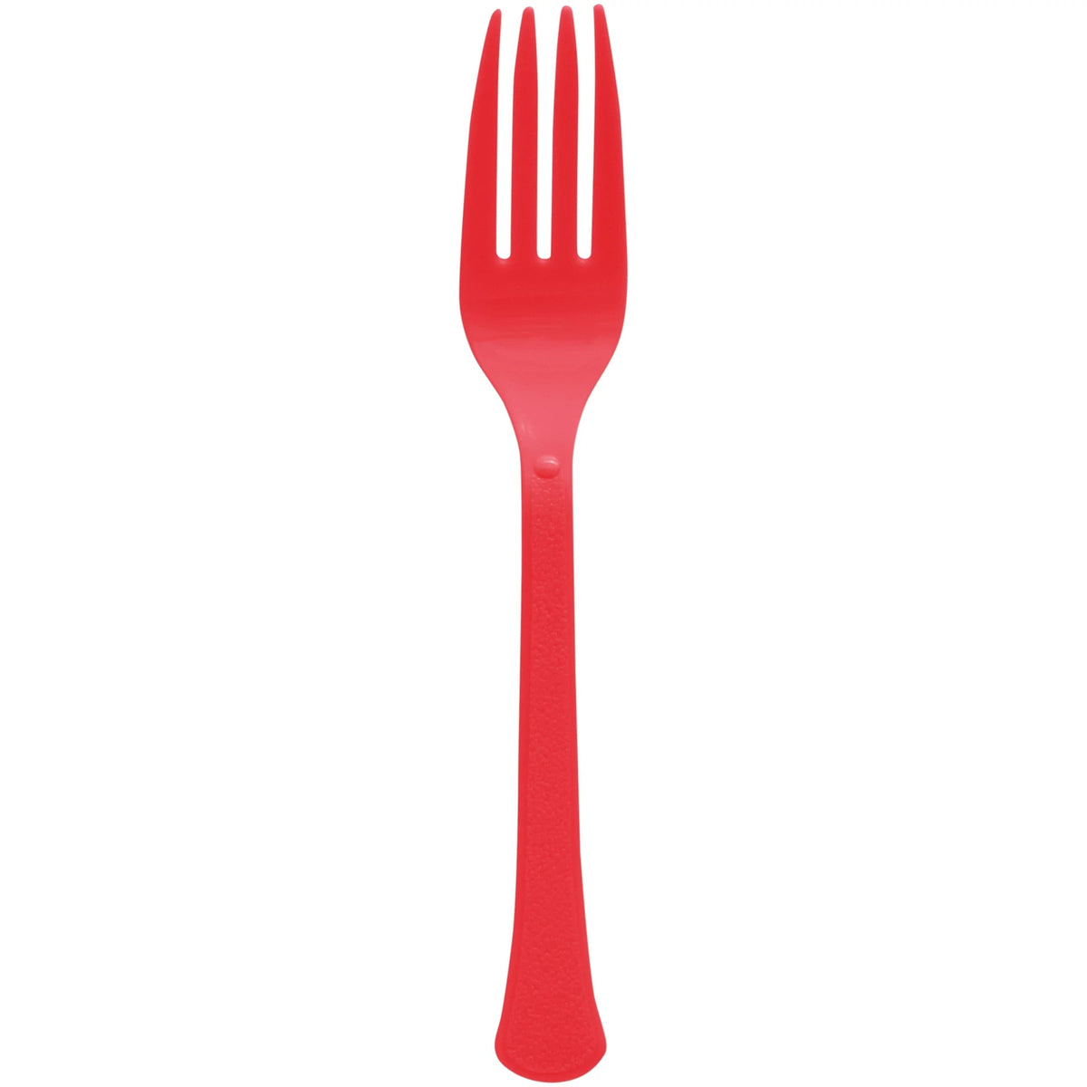 Fork Red Spoons - 50ct/Bx by Amscan from Instaballoons