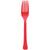 Fork Red Spoons - 50ct/Bx by Amscan from Instaballoons