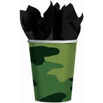 Camouflage 9oz Paper Cups (8ct) - Amscan