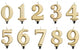 Candle - Gold Number (1ct) - Winner Party