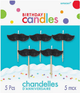 Candles - Mustache (5ct) - Amscan