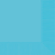 Caribbean Blue Beverage Napkins by Amscan from Instaballoons