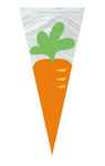 Carrot Cone Cello Bags by Unique from Instaballoons