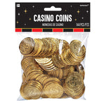 Casino Gold Coins (144ct) - Amscan