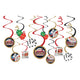 Casino Swirl Decorations Set