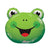 Mini Shape Frog Head 14″ Balloon