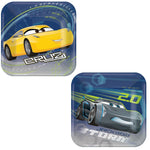 7" Paper Plates - Disney Cars 3 (8ct) - Amscan