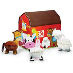 Centerpiece - Farmhouse Fun Barn & Honeycomb Animals - Creative Converting