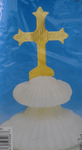 Centerpiece - Gold Cross - Amscan