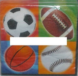 6.5" Luncheon Napkin - Championship Sports (16ct) - Amscan