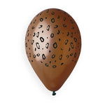 Cheeta Spots Brown  13″ Latex Balloons by Gemar from Instaballoons