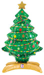 Christmas Tree StandUp 31″ Foil Balloon by Betallic from Instaballoons