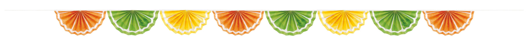 Citrus Fruit Paper Fan Decoration by Unique from Instaballoons