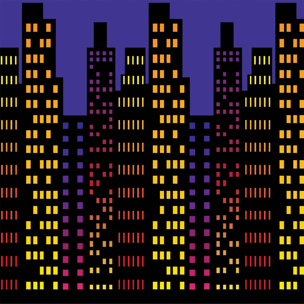 Cityscape Backdrop by Beistle from Instaballoons