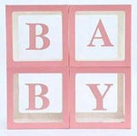 12" Clear Boxes - Baby - Borosino