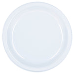 Clear Plastic Plates 10″ by Amscan from Instaballoons