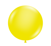 Clear Yellow 24″ Latex Balloons