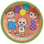 7" Paper Plates - Cocomelon (8ct) - Amscan