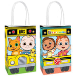 Cocomelon Paper Kraft Bag 8ct - Amscan