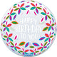 Color Petals Birthday Sphere 20″ Balloon