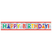 Confetti Time Birthday Foil Banner by Amscan from Instaballoons