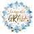 Congrats Grad Blue 18″ Foil Balloon by Convergram from Instaballoons