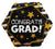 Congrats Grad Holographic 18″ Foil Balloon by Convergram from Instaballoons