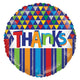 18" Thanks Geometric Pattern - Conver USA
