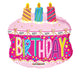 20" Cake With Candles - Conver USA