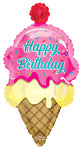 36" Birthday Ice Cream Cone - Conver USA