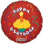 Convergram 18″ Cupcake Party Birthday Balloon