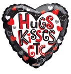 Convergram 18″ Hugs & Kisses Etc