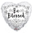 Convergram Be Blessed 18" Heart Foil Balloon